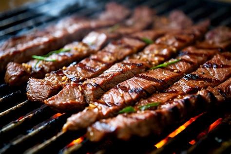 Premium Photo | Delicious grilled meat