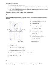 Evan Nixon NC Math 3 Module Three Pathway Three Assignment 1 Pdf