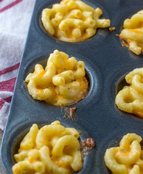 Mini Macaroni And Cheese Bites A Deliciously Cheesy Game Day Appetizer