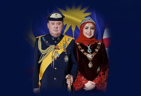 sultan  johor sworn    king  malaysia azertac