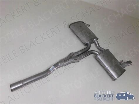 IMASAF Auspuff Mitteltopf Anbauteile für VW Passat 35i 1 8 G60 Syncro 2