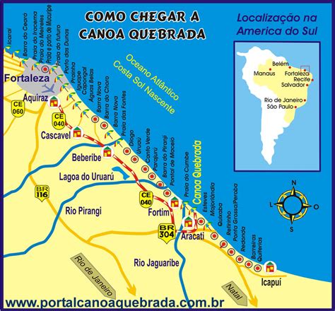 CANOA QUEBRADA - How to get to Canoa Quebrada - Brazil