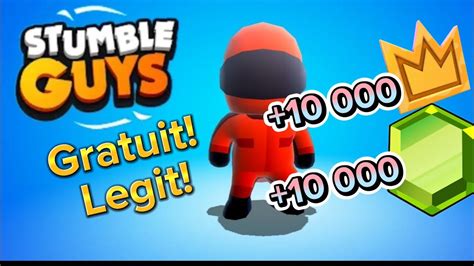 Avoir Des Stumble Guys Couronnes Gratuites Youtube