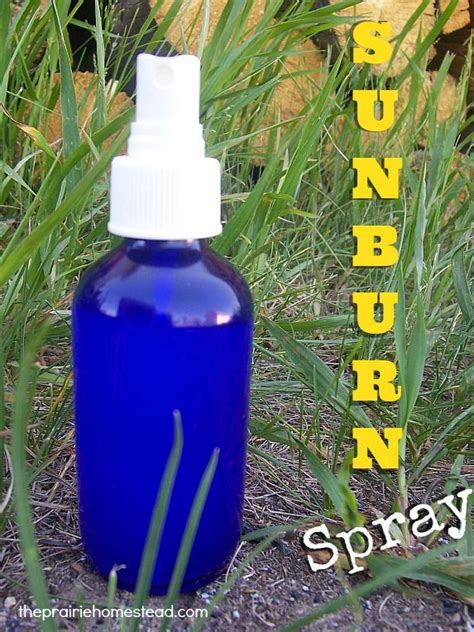 After Sun Spray Recipe The Prairie Homestead Essential Oils