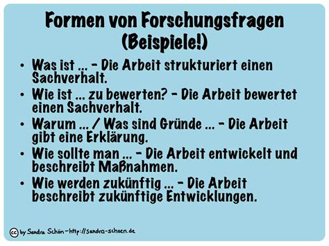 Die gute Forschungsfrage - und wie man dazu kommt | PDF