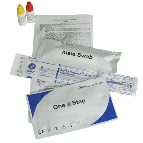 Gp Professional Chlamydia And Gonorrhea Male And Female Swab Tests Sti