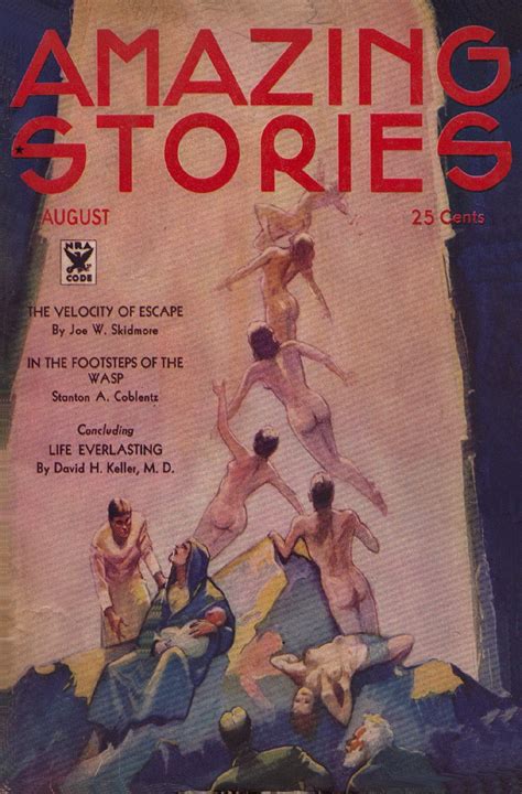 Scificovers Amazing Stories Vol 9 No 4 August 1934 Cover By Leo