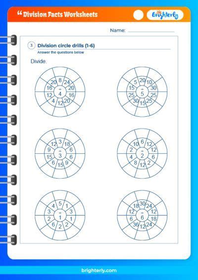 All You Need To Know About Division Facts Worksheets [pdfs]