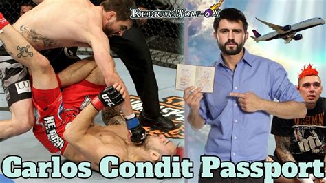 That Time Carlos Condit Stamped His Passport And Left Dan Hardy Back