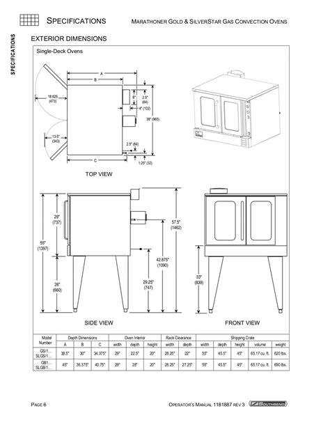 PDF manual for Southbend Oven SLGB-22SC