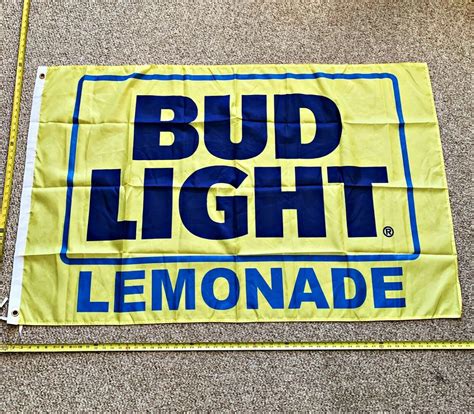 Bud Light Flag 3x5ft Yellow Lemonade Dilly Dilly Bud Poster Banner