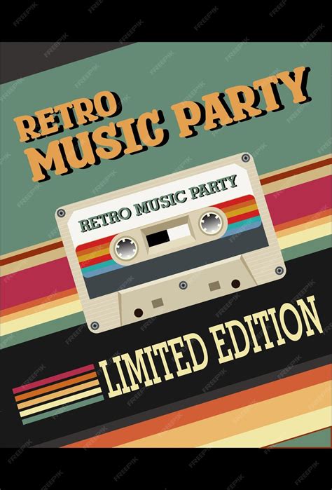 Premium Vector Retro Music Cassettes Vintage 90s And Audio Cassettes Old Music Mix Audio