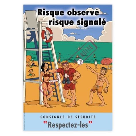 Affiche Sécurité Risque Observé Risque Signalé Graphito Prev