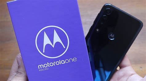 Motorola One Macro Unboxing Tecduos Youtube