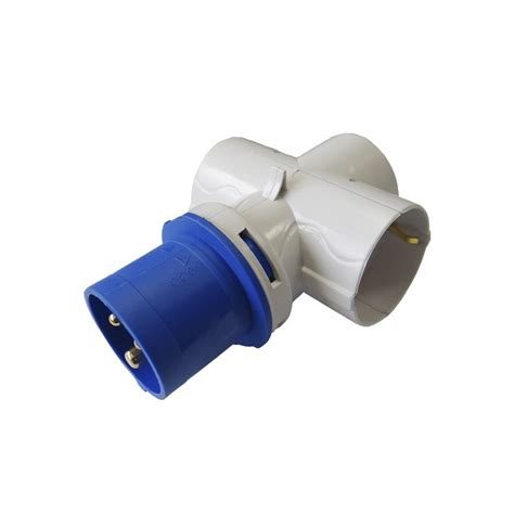 Comprar Adaptador Triple Cetac Schuko P T A V Precio