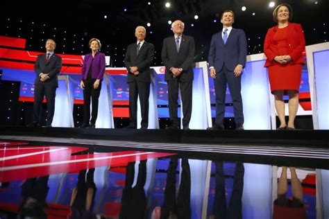 January Democratic Debate Live Updates Six Candidates Face Off In Des