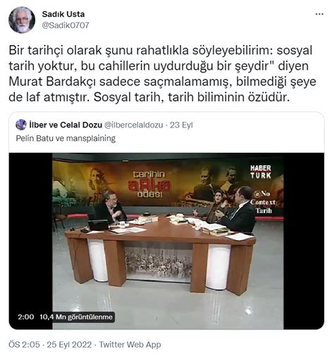 Bardakçı ve Afyoncu Pelin Batuyu kızdırmıştı Sosyal tarih var mı yok