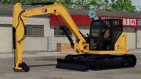 Cat Cr Mini Excavator V Fs Mod Farming Simulator Mod