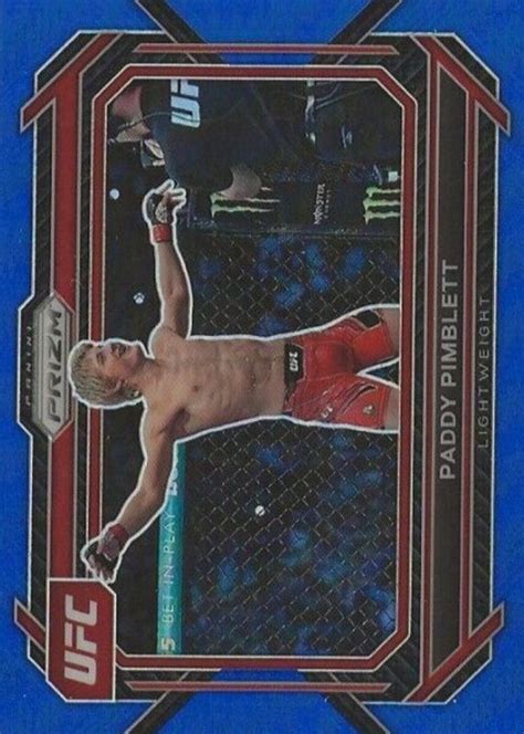 Paddy Pimblett Prizm Ufc Blue Price Guide Sports Card