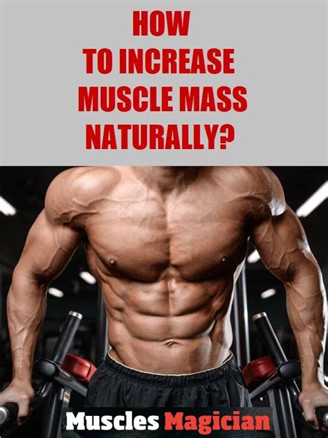 Best Tips To Gain Muscle Mass Naturally Gain Muscle Mass Muscle Mass How To Increase Muscle