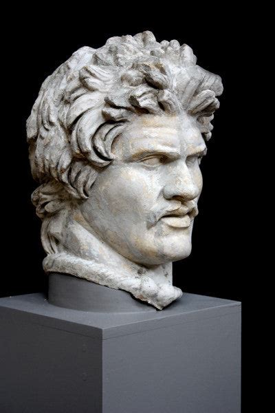 Dying Gaul Head Sculpture for Sale, Item #411 | The Giust Gallery