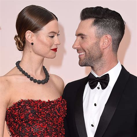 Behati Prinsloo and Adam Levine Cutest Moments Pictures | POPSUGAR ...