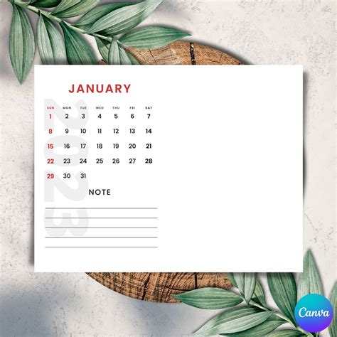 Editable 2023 Calendar Template, Printable 2023 Calendar With Holidays ...