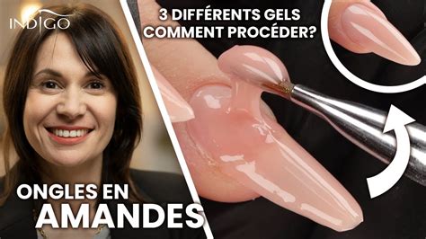 Ongles En Amande Quel Gel Choisir Pose Chablon Avec Gels