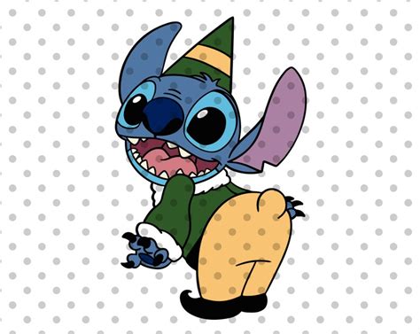 Stitch Svg Scrump Svg Lilo And Stitch Svg Disney Christmas Etsy