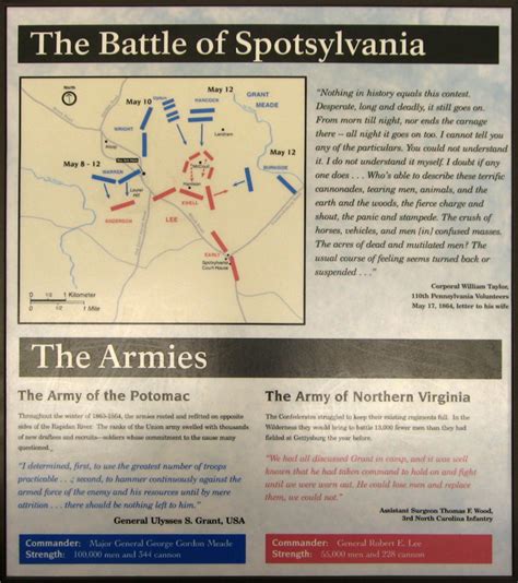 The Battle of Spotsylvania & The Armies exhibit