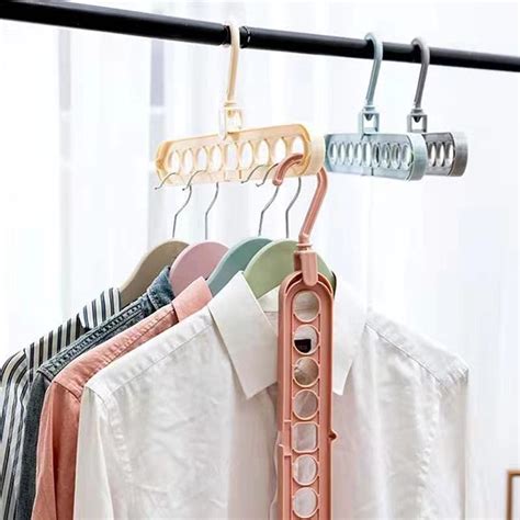 Organizador De Cabide - Organizador de Cabide 9 Furos Mágico | Shopee Brasil