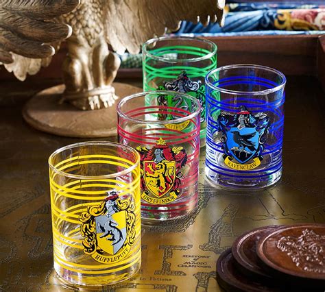 Harry Potter™ Hogwarts™ Houses Crest Tumblers Set Of 4 Pottery Barn