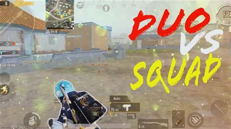 PUBG MOBILE PUBG MOBILE INDIA DUO VS SQUAD HOW TO CONQUEROR PUSH