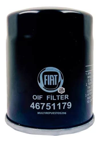 Filtro Aceite Fiat Palio Uno Fire Forza 1 3 1 4 Siena Idea MercadoLibre