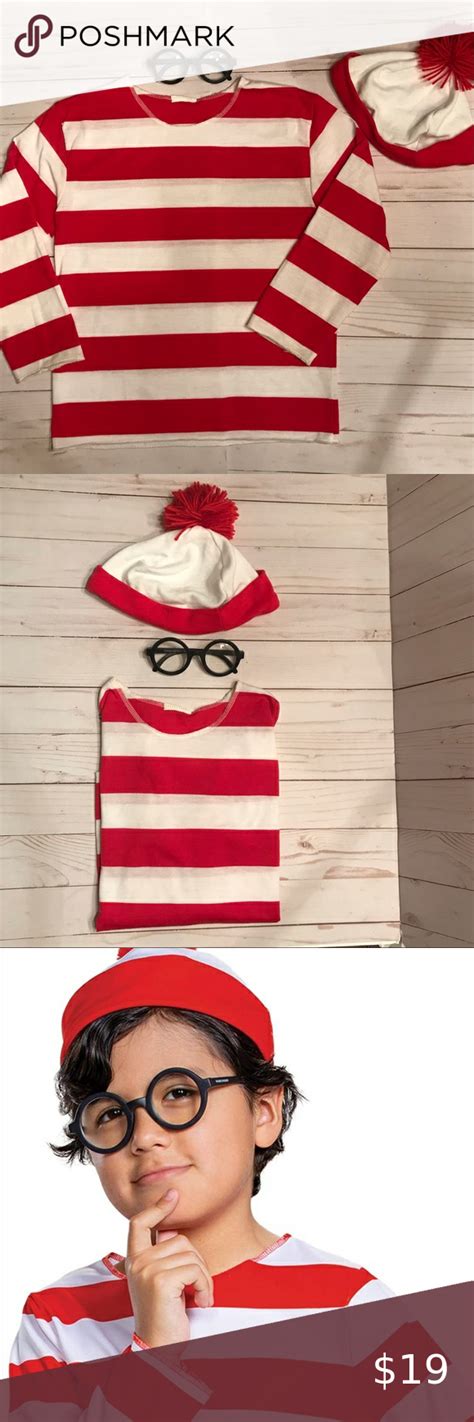 Wheres Waldo Halloween Costume Size Small Halloween Costumes