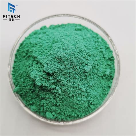 Factory Supply Blue Green Powder Cuco3 Basic Copper Carbonate China