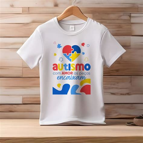 Arte Camisa Autismo - 15 Arte para Camisa Autismo Arquivo Editável