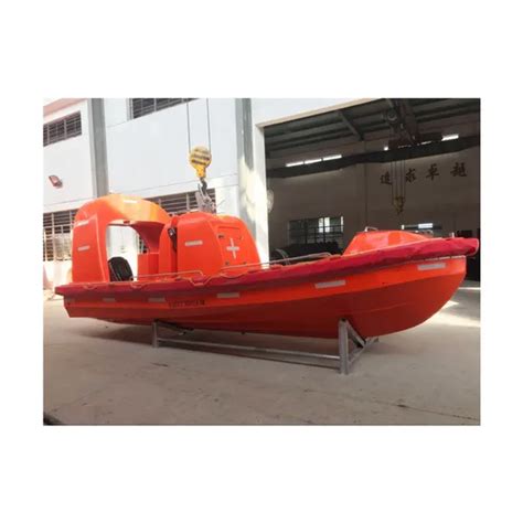 Solas Approved Rescue Boat Totally Enclosed 68 Person Lifeboat And Life