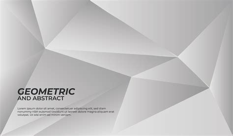 Grey and white geometric background 1426894 Vector Art at Vecteezy