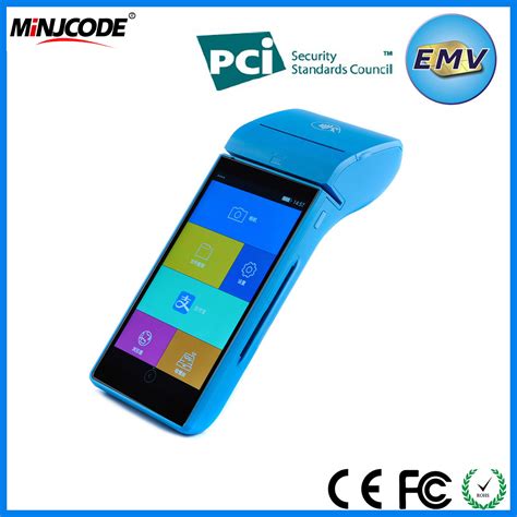 Smart POS Terminals EMV PCI Certificate Best Quality Touch Screen