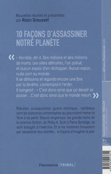 10 façons d assassiner notre planète Alain Grousset 2081247615