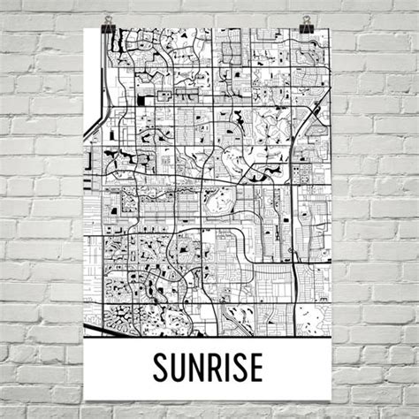 map of sunrise florida