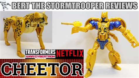 Netflix CHEETOR Transformers War For Cybertron Trilogy REVIEW Bert