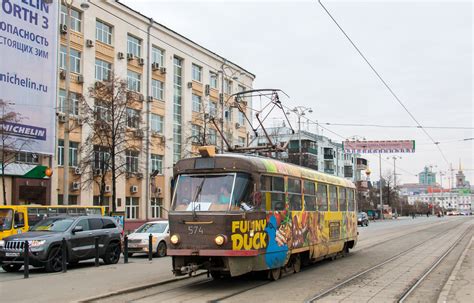 Yekaterinburg Tatra T3SU 574 Photo Urban Electric Transit