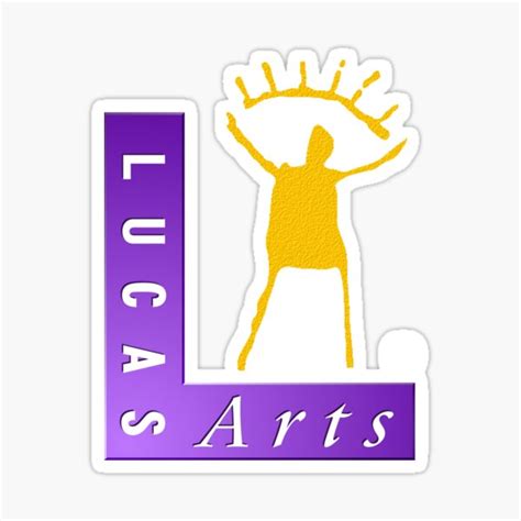 "LucasArts logo" Sticker for Sale by FbsArts | Redbubble