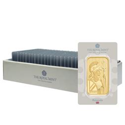 The Royal Mint Britannia 50g Gold Bar 50g Gold Bars Atkinsons Bullion