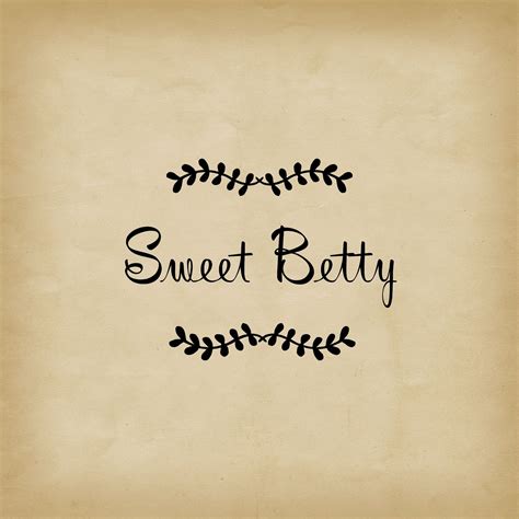 Welcome to Sweet Betty