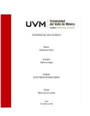 A Dise A Con Empatia Docx Universidad Del Valle De M Xico Materia