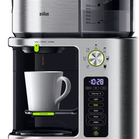 Braun – MultiServe 10-Cup Coffee Maker – Stainless Steel – The Market Depot