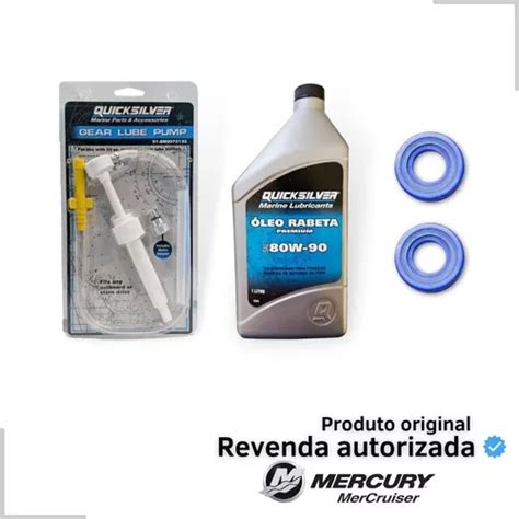 Kit Troca Oleo Rabeta Diferencial Motor Popa Japones Mercury